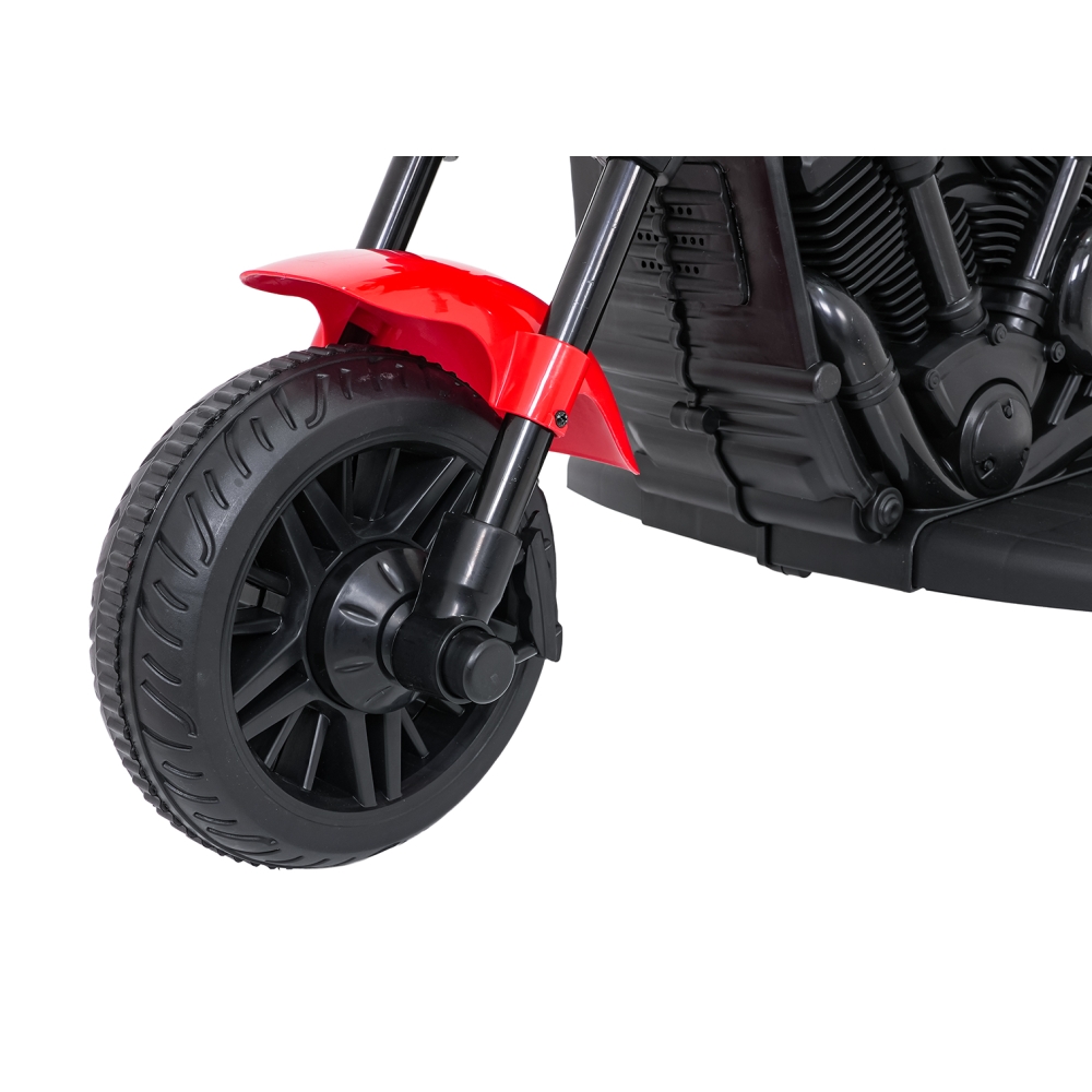 Elektrinis motociklas Motor STAR, Red-Elektromobiliai vaikams, Motociklai-e-vaikas