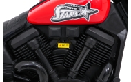 Elektrinis motociklas Motor STAR, Red-Elektromobiliai vaikams, Motociklai-e-vaikas
