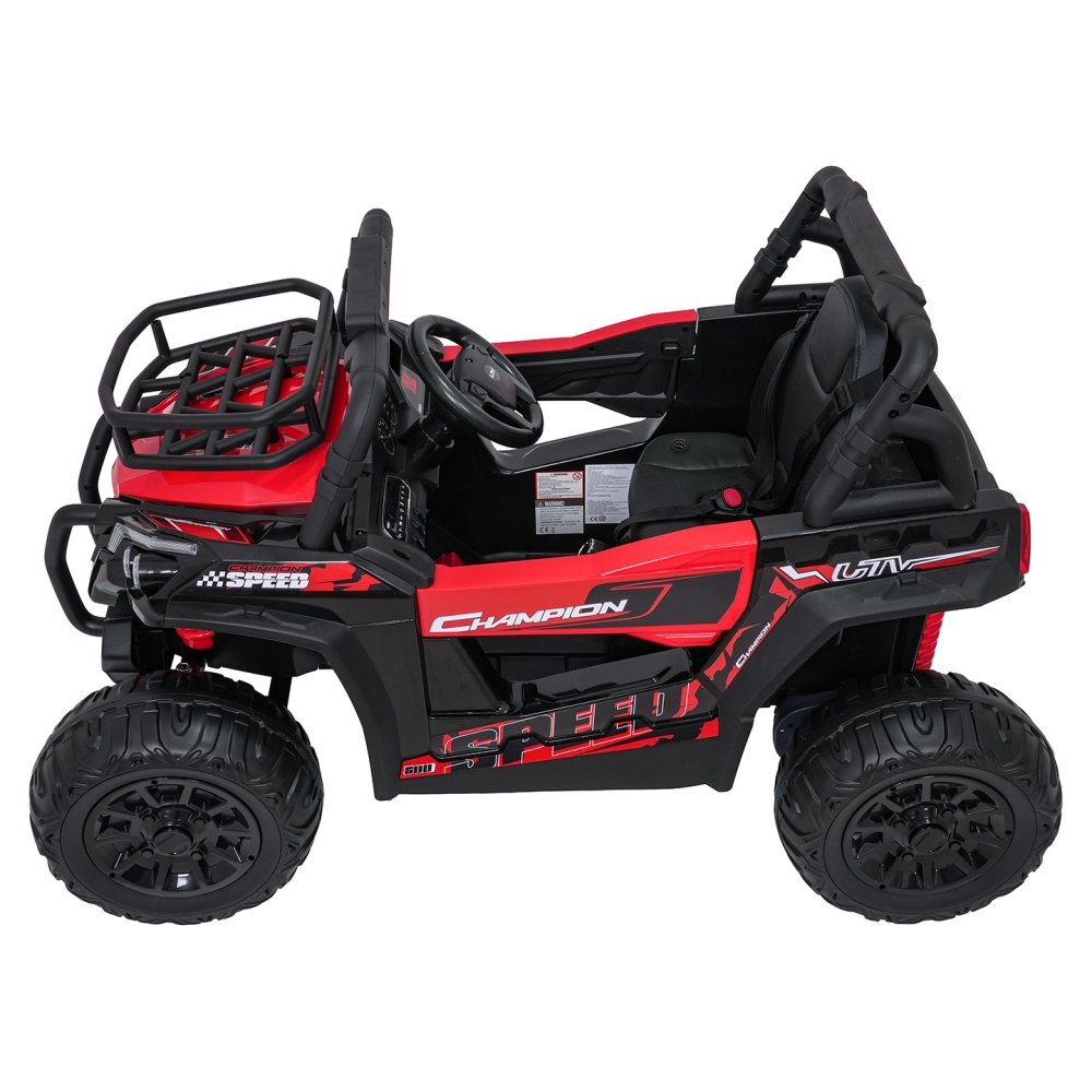Elektromobilis UTV LIFT, Red-Elektromobiliai vaikams, Keturračiai ir bagiai-e-vaikas