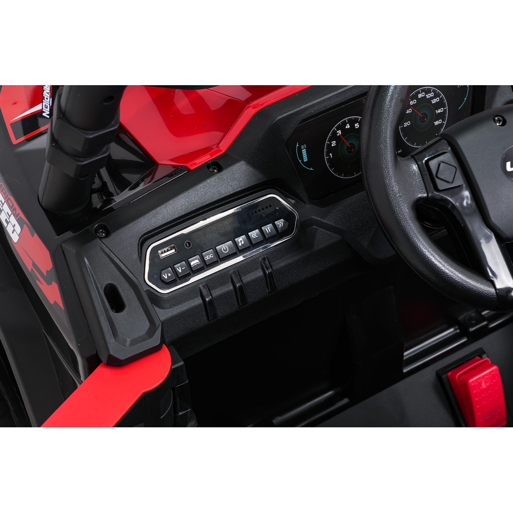 Elektromobilis UTV LIFT, Red-Elektromobiliai vaikams, Keturračiai ir bagiai-e-vaikas