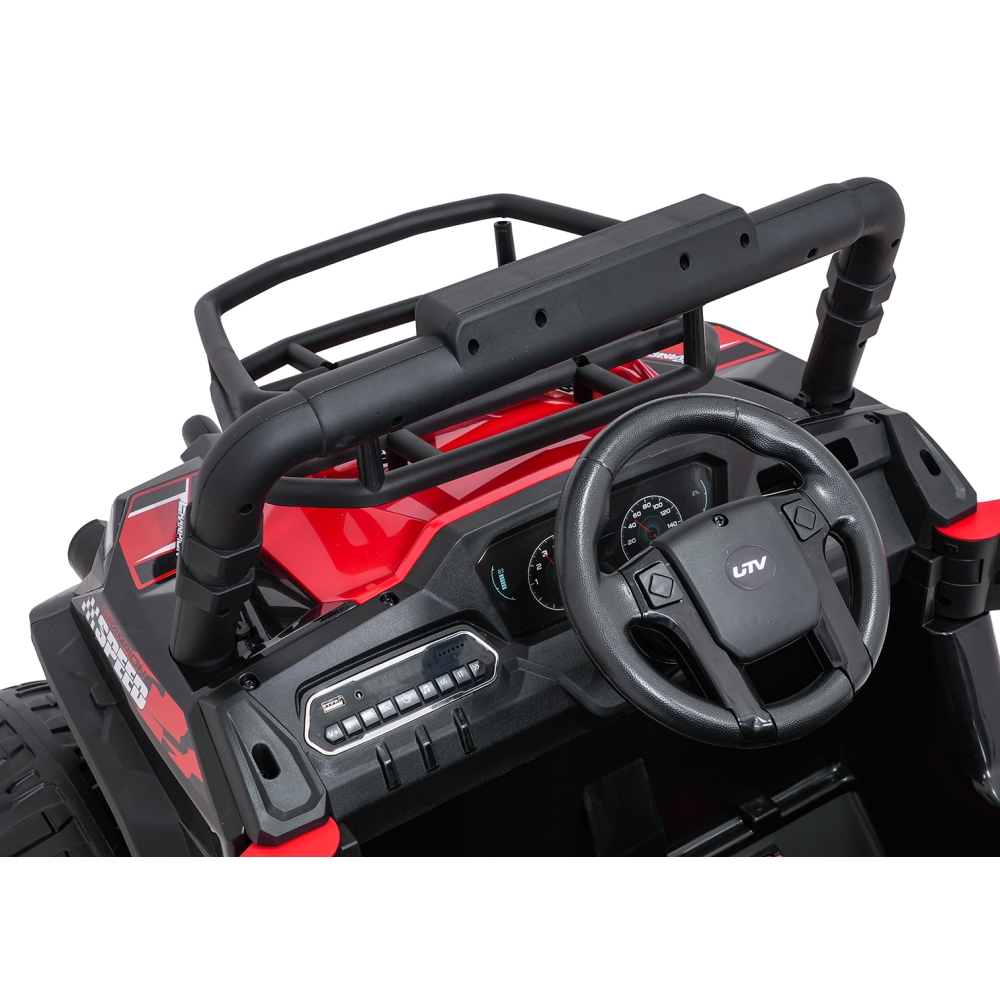 Elektromobilis UTV LIFT, Red-Elektromobiliai vaikams, Keturračiai ir bagiai-e-vaikas