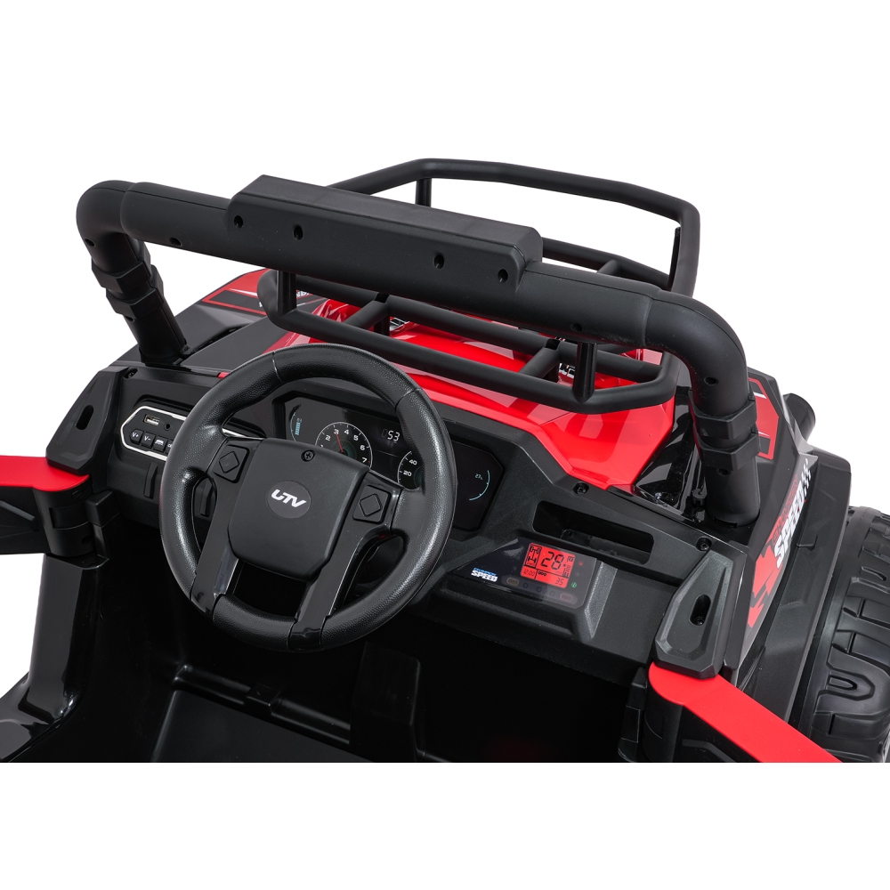 Elektromobilis UTV LIFT, Red-Elektromobiliai vaikams, Keturračiai ir bagiai-e-vaikas