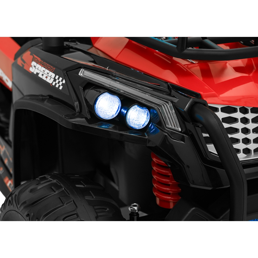 Elektromobilis UTV LIFT, Red-Elektromobiliai vaikams, Keturračiai ir bagiai-e-vaikas