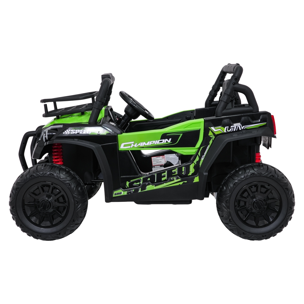 Elektromobilis UTV LIFT, Green-Elektromobiliai vaikams, Keturračiai ir bagiai-e-vaikas