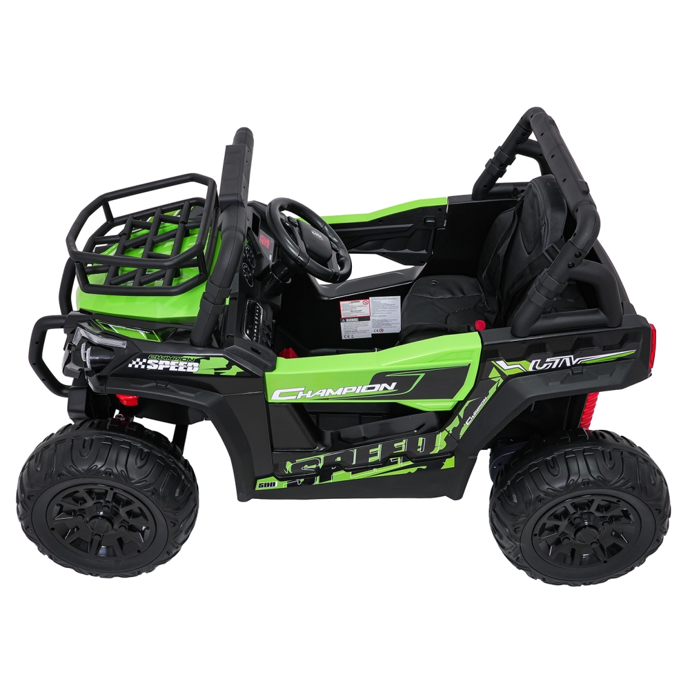 Elektromobilis UTV LIFT, Green-Elektromobiliai vaikams, Keturračiai ir bagiai-e-vaikas