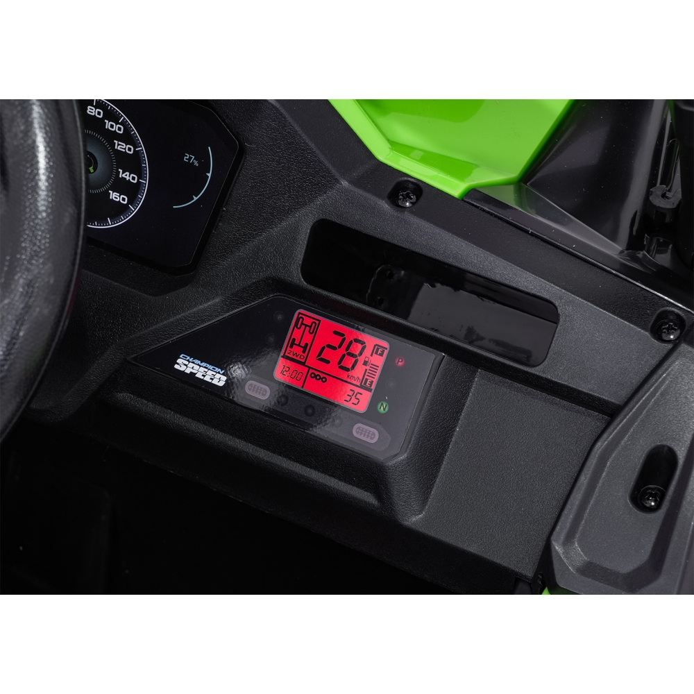 Elektromobilis UTV LIFT, Green-Elektromobiliai vaikams, Keturračiai ir bagiai-e-vaikas