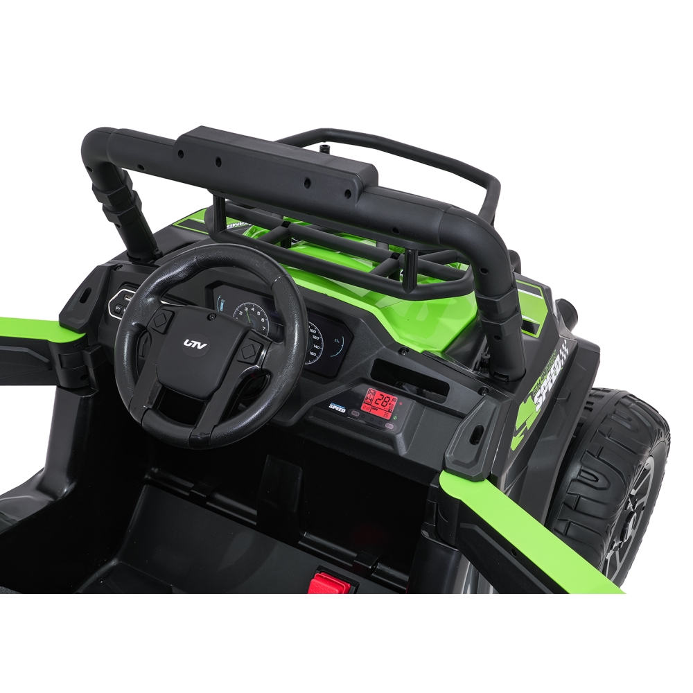 Elektromobilis UTV LIFT, Green-Elektromobiliai vaikams, Keturračiai ir bagiai-e-vaikas