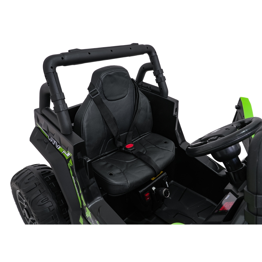 Elektromobilis UTV LIFT, Green-Elektromobiliai vaikams, Keturračiai ir bagiai-e-vaikas