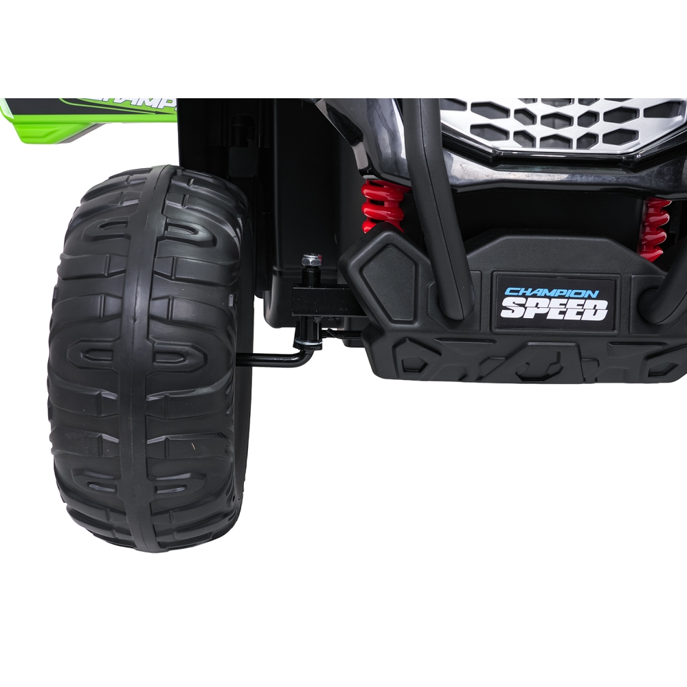 Elektromobilis UTV LIFT, Green-Elektromobiliai vaikams, Keturračiai ir bagiai-e-vaikas