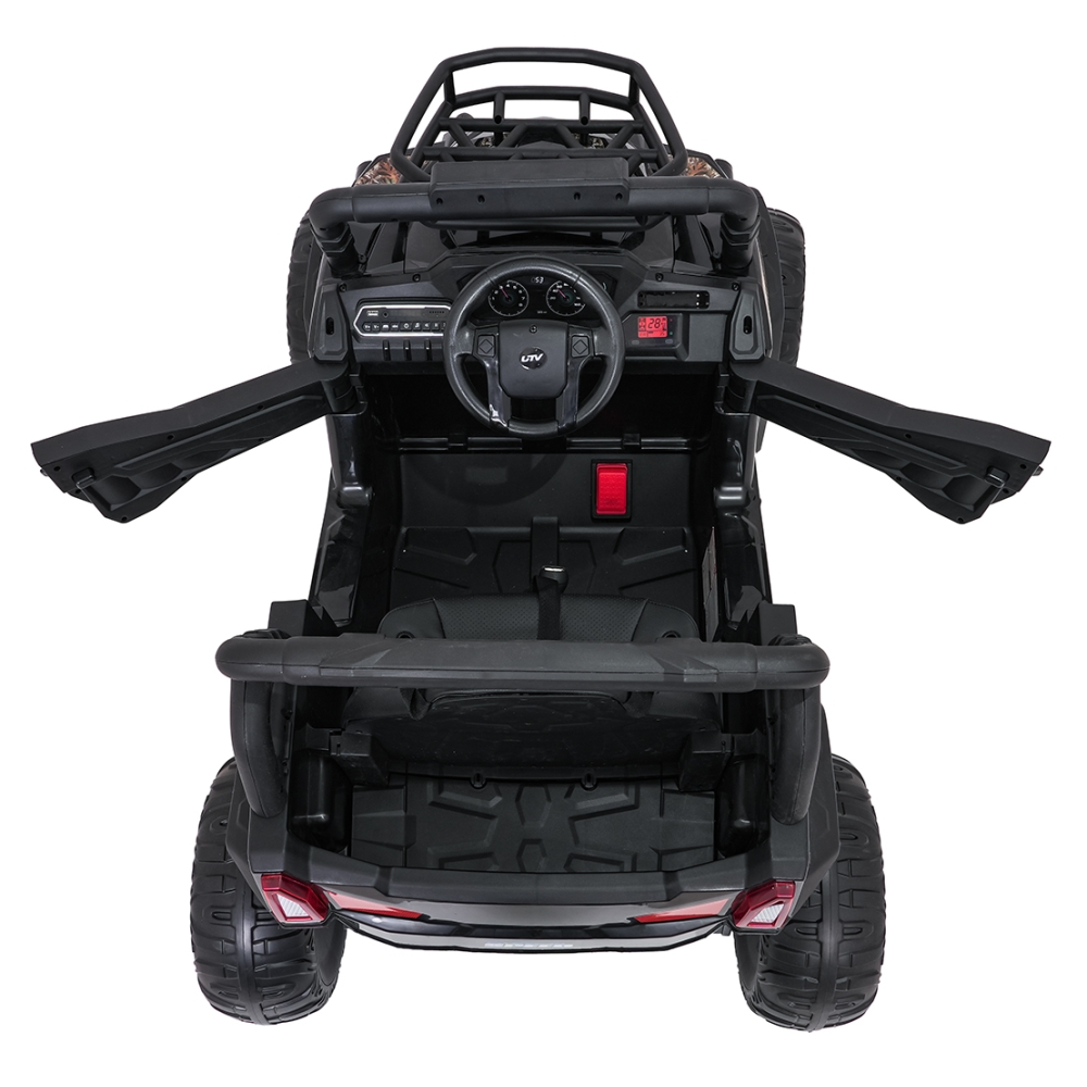Elektromobilis UTV LIFT, Black-Elektromobiliai vaikams, Keturračiai ir bagiai-e-vaikas