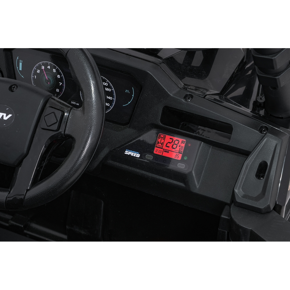 Elektromobilis UTV LIFT, Black-Elektromobiliai vaikams, Keturračiai ir bagiai-e-vaikas
