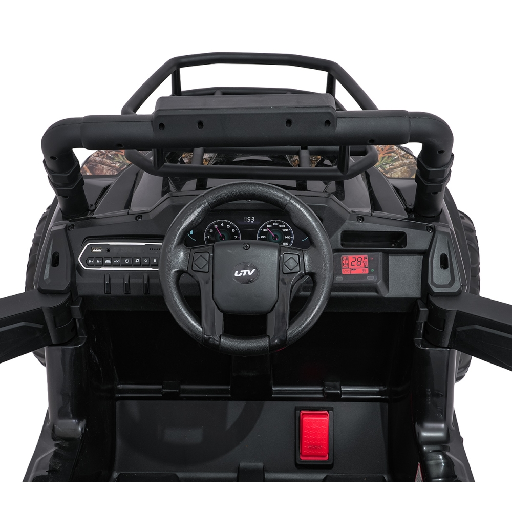 Elektromobilis UTV LIFT, Black-Elektromobiliai vaikams, Keturračiai ir bagiai-e-vaikas