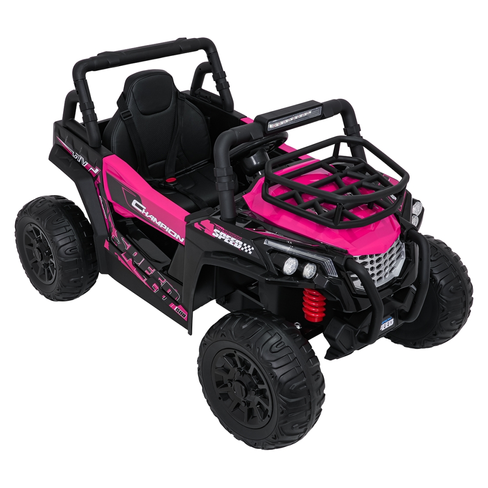 Elektromobilis UTV LIFT, Pink-Elektromobiliai vaikams, Keturračiai ir bagiai-e-vaikas