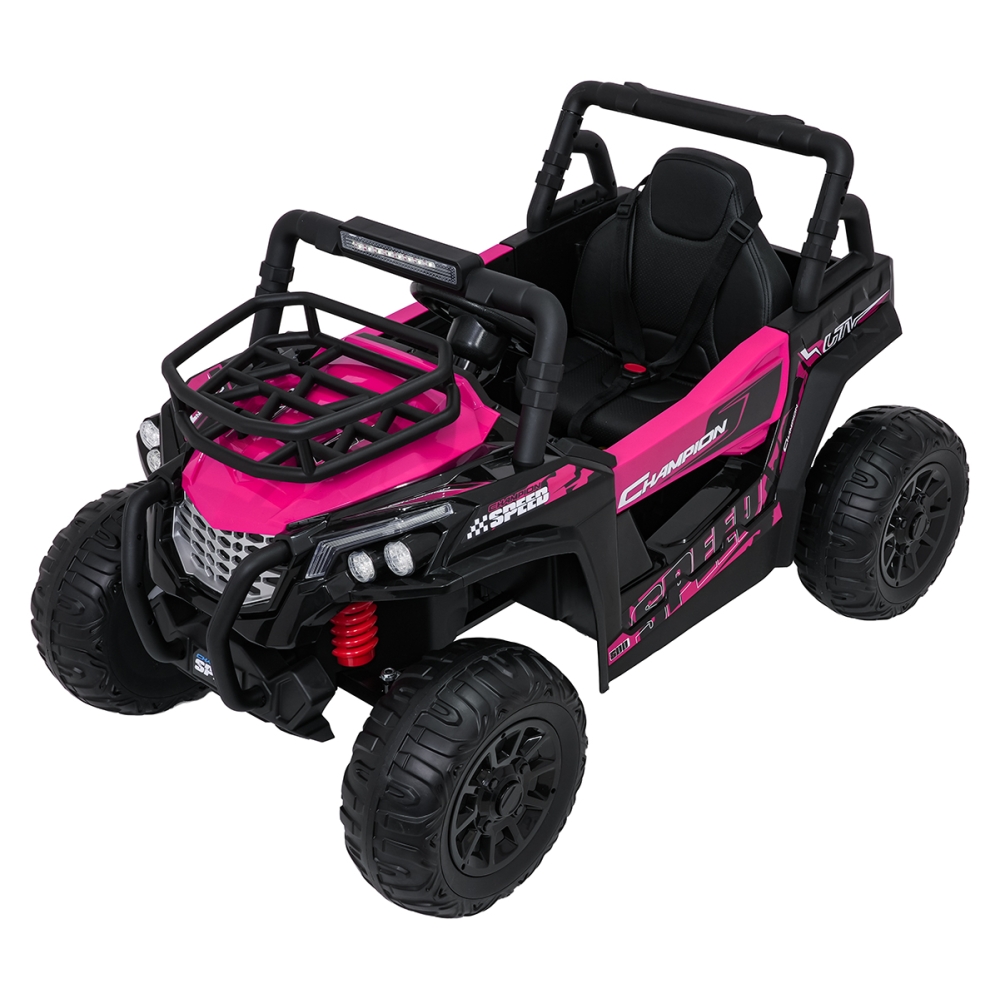 Elektromobilis UTV LIFT, Pink-Elektromobiliai vaikams, Keturračiai ir bagiai-e-vaikas