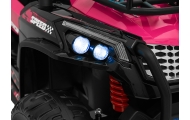 Elektromobilis UTV LIFT, Pink-Elektromobiliai vaikams, Keturračiai ir bagiai-e-vaikas