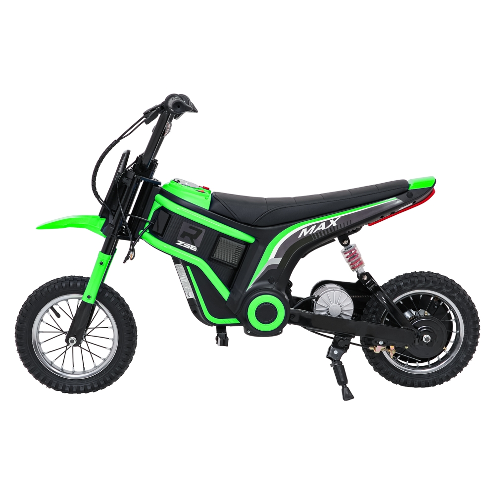 Elektrinis motociklas Motor RZ56 MAX, Green-Elektromobiliai vaikams, Motociklai-e-vaikas