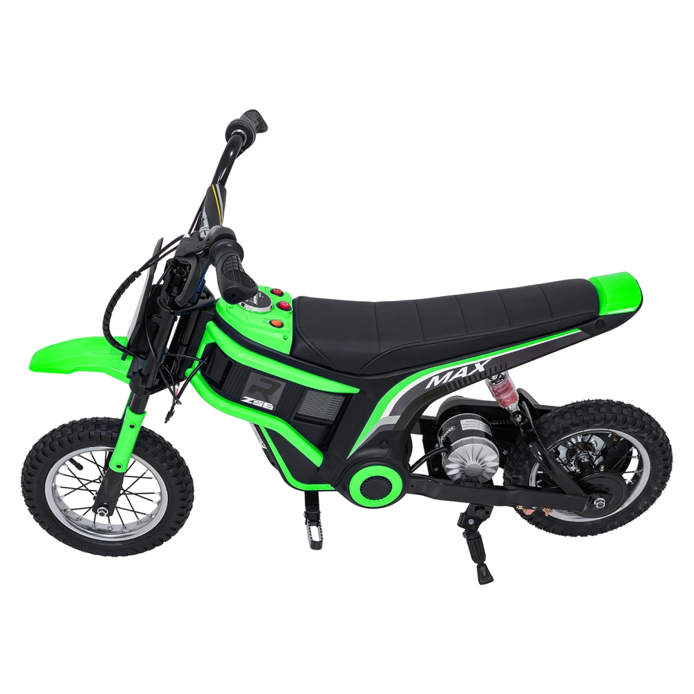Elektrinis motociklas Motor RZ56 MAX, Green-Elektromobiliai vaikams, Motociklai-e-vaikas