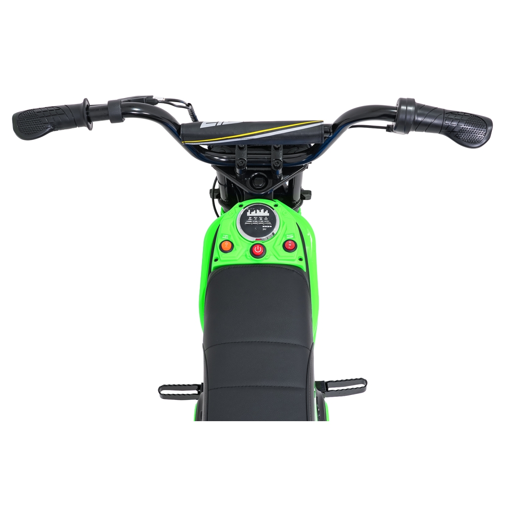 Elektrinis motociklas Motor RZ56 MAX, Green-Elektromobiliai vaikams, Motociklai-e-vaikas