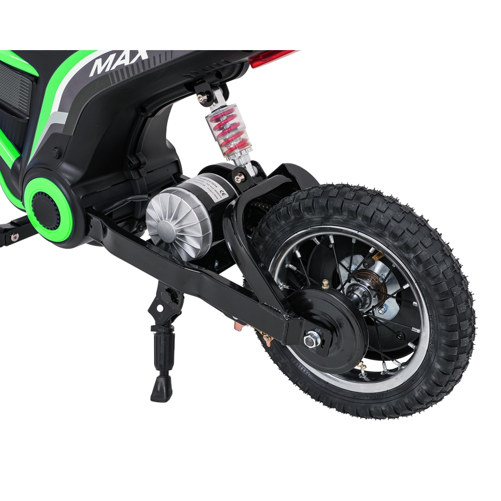 Elektrinis motociklas Motor RZ56 MAX, Green-Elektromobiliai vaikams, Motociklai-e-vaikas
