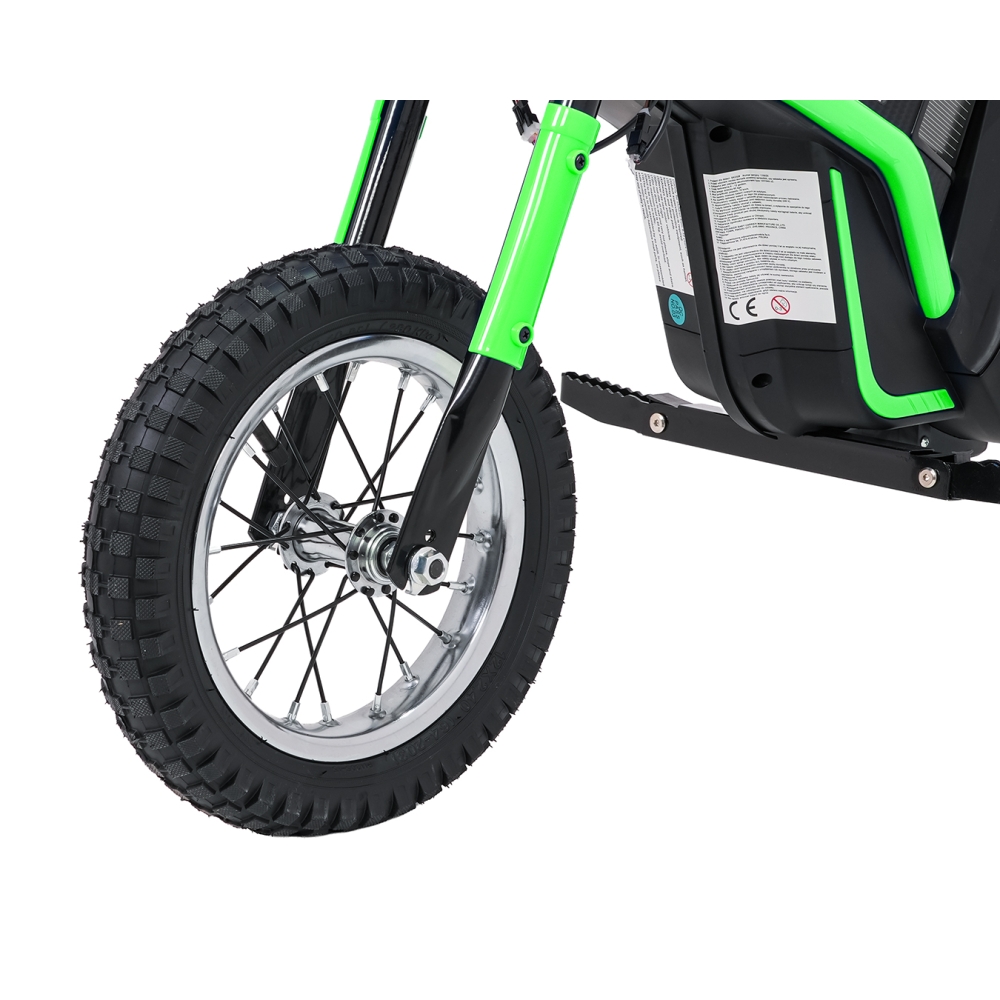 Elektrinis motociklas Motor RZ56 MAX, Green-Elektromobiliai vaikams, Motociklai-e-vaikas