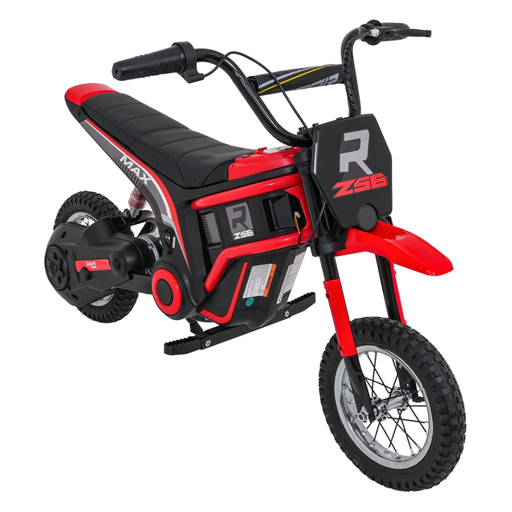 Elektrinis motociklas Motor RZ56 MAX, Red-Elektromobiliai vaikams, Motociklai-e-vaikas