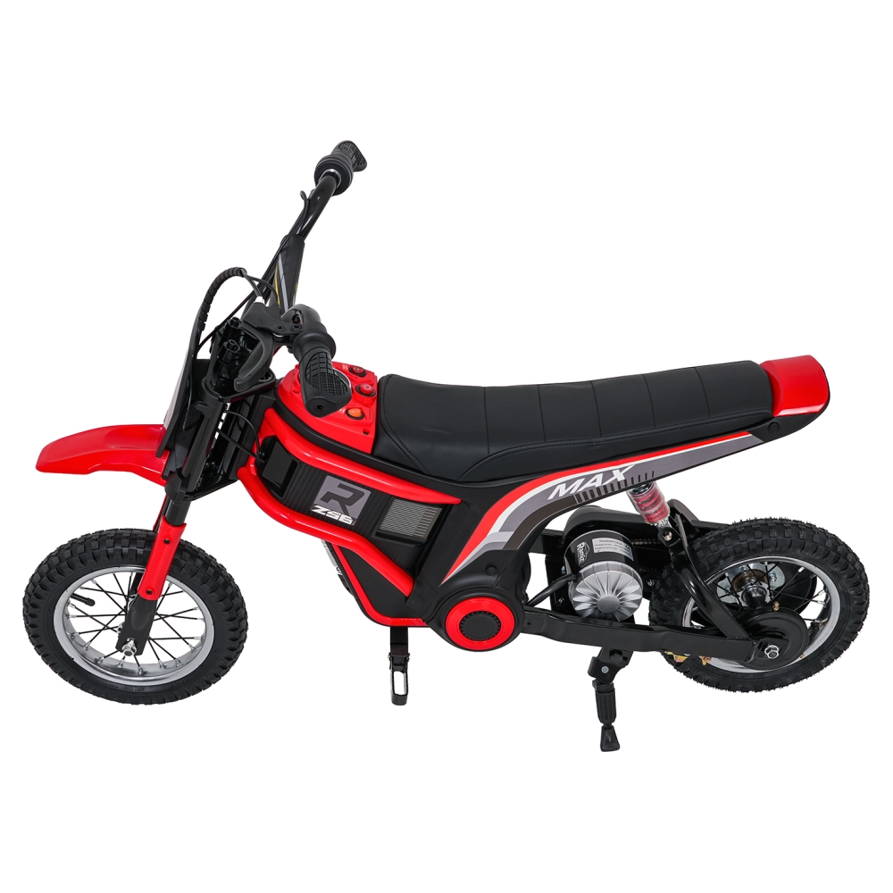 Elektrinis motociklas Motor RZ56 MAX, Red-Elektromobiliai vaikams, Motociklai-e-vaikas