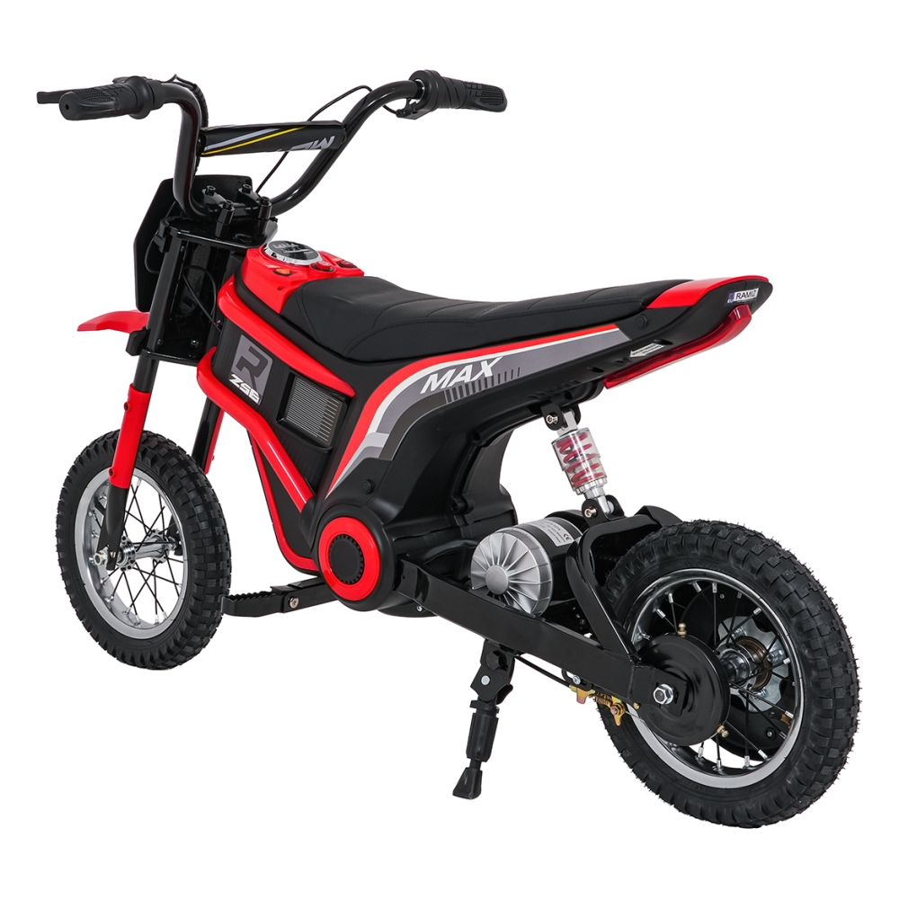 Elektrinis motociklas Motor RZ56 MAX, Red-Elektromobiliai vaikams, Motociklai-e-vaikas