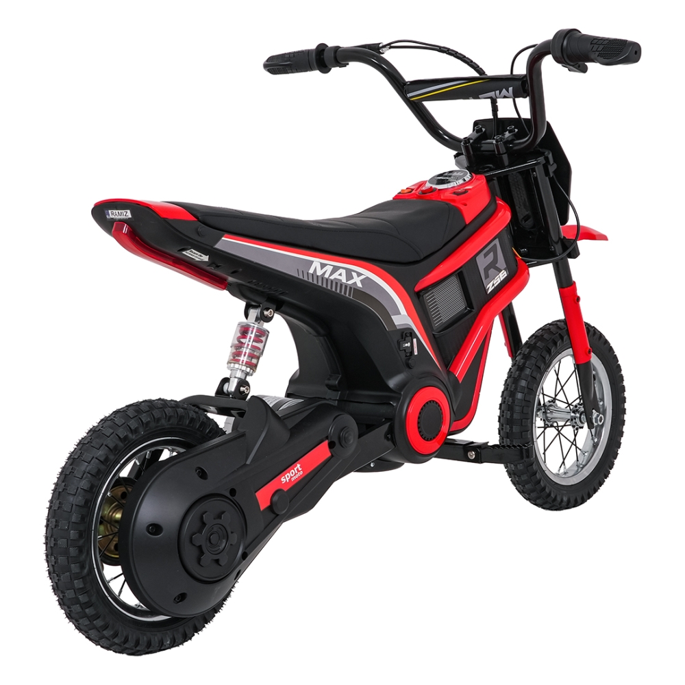 Elektrinis motociklas Motor RZ56 MAX, Red-Elektromobiliai vaikams, Motociklai-e-vaikas