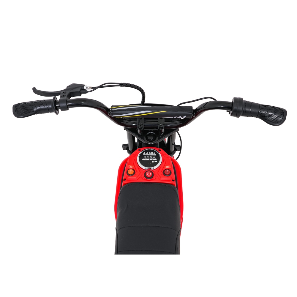 Elektrinis motociklas Motor RZ56 MAX, Red-Elektromobiliai vaikams, Motociklai-e-vaikas