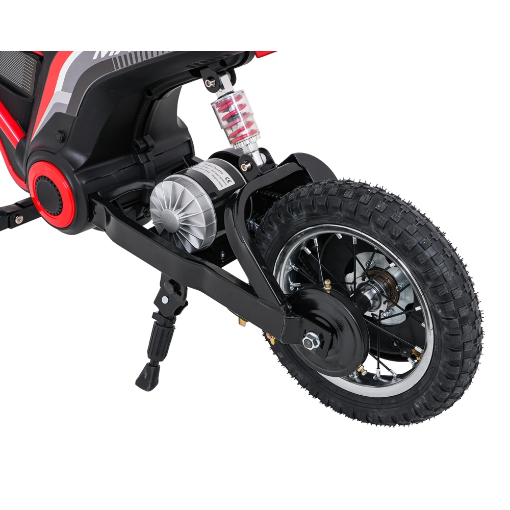 Elektrinis motociklas Motor RZ56 MAX, Red-Elektromobiliai vaikams, Motociklai-e-vaikas