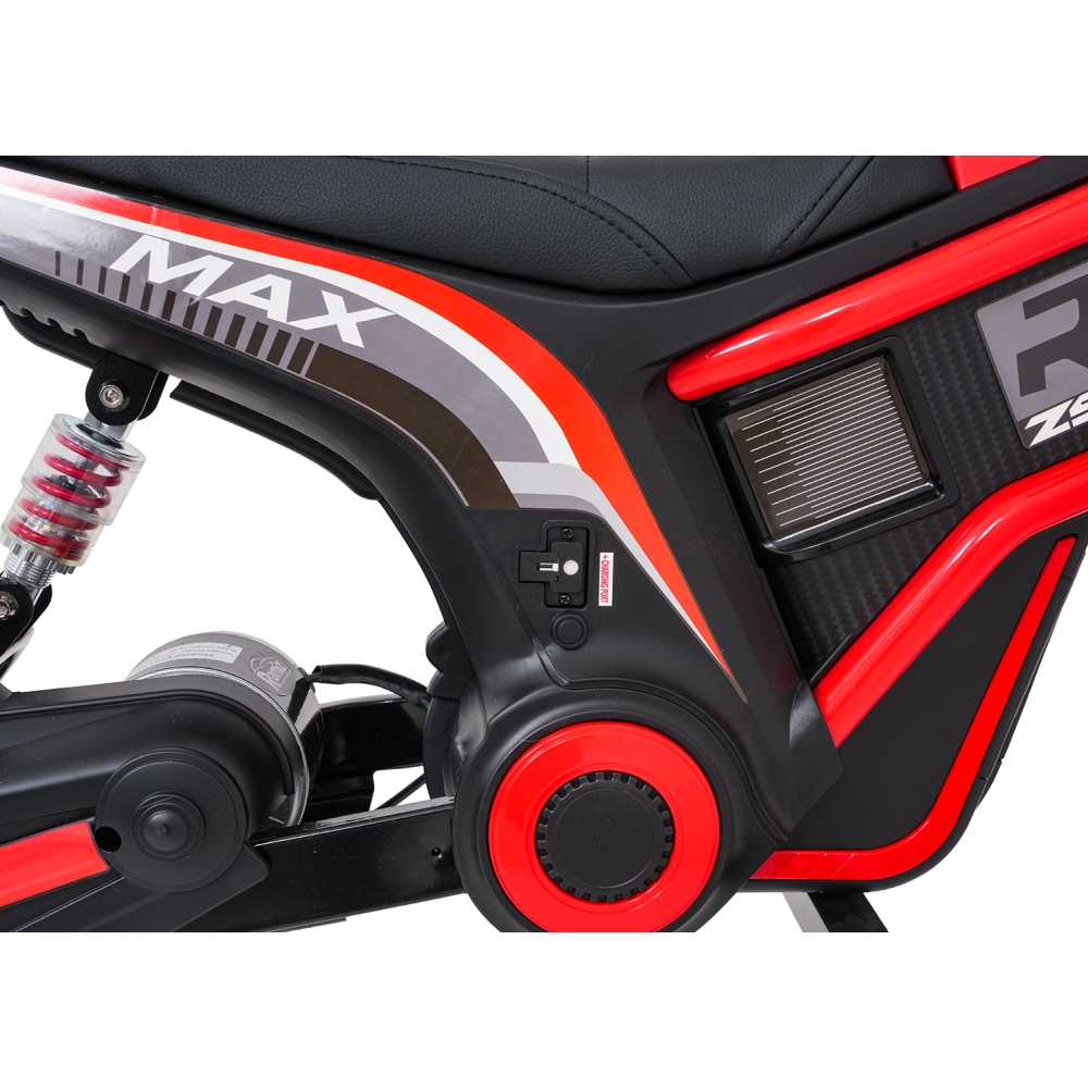 Elektrinis motociklas Motor RZ56 MAX, Red-Elektromobiliai vaikams, Motociklai-e-vaikas