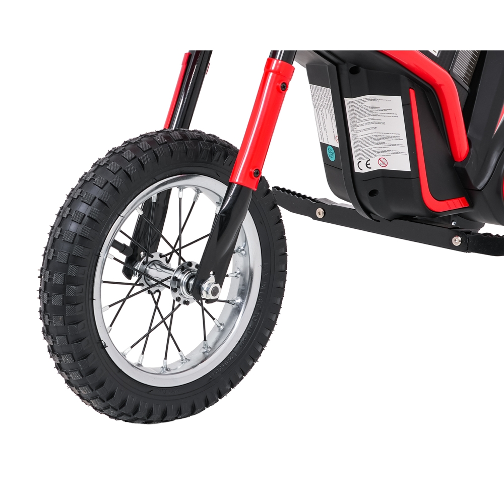 Elektrinis motociklas Motor RZ56 MAX, Red-Elektromobiliai vaikams, Motociklai-e-vaikas