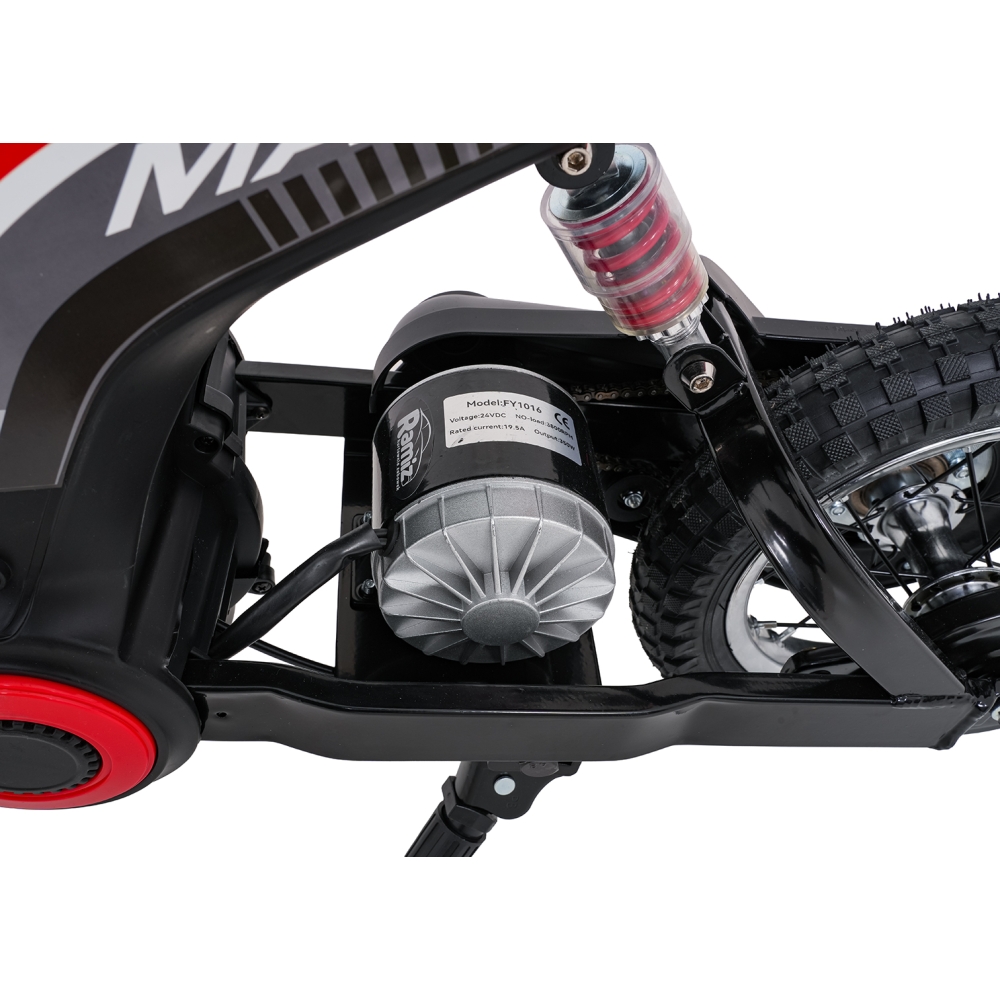 Elektrinis motociklas Motor RZ56 MAX, Red-Elektromobiliai vaikams, Motociklai-e-vaikas