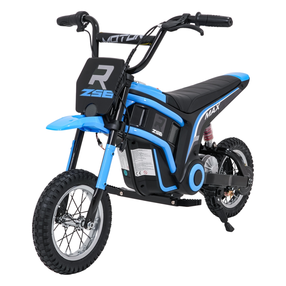 Elektrinis motociklas Motor RZ56 MAX, Blue-Elektromobiliai vaikams, Motociklai-e-vaikas