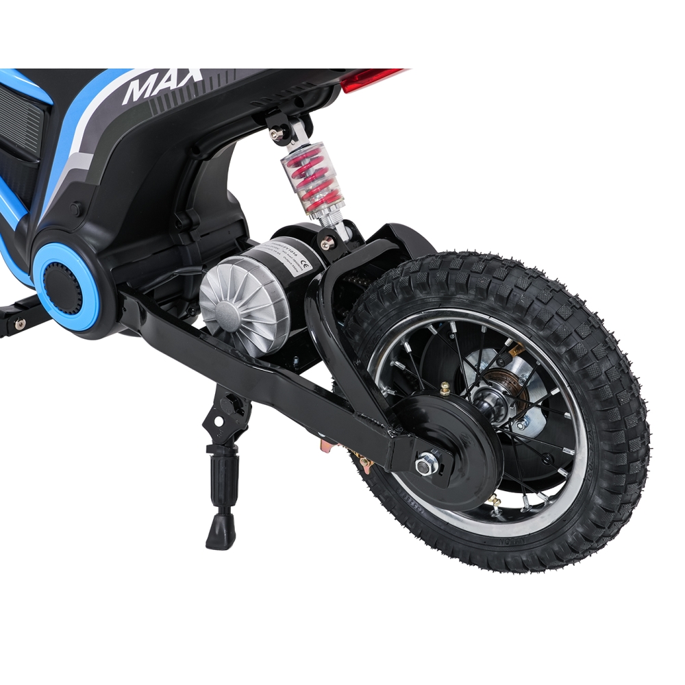 Elektrinis motociklas Motor RZ56 MAX, Blue-Elektromobiliai vaikams, Motociklai-e-vaikas