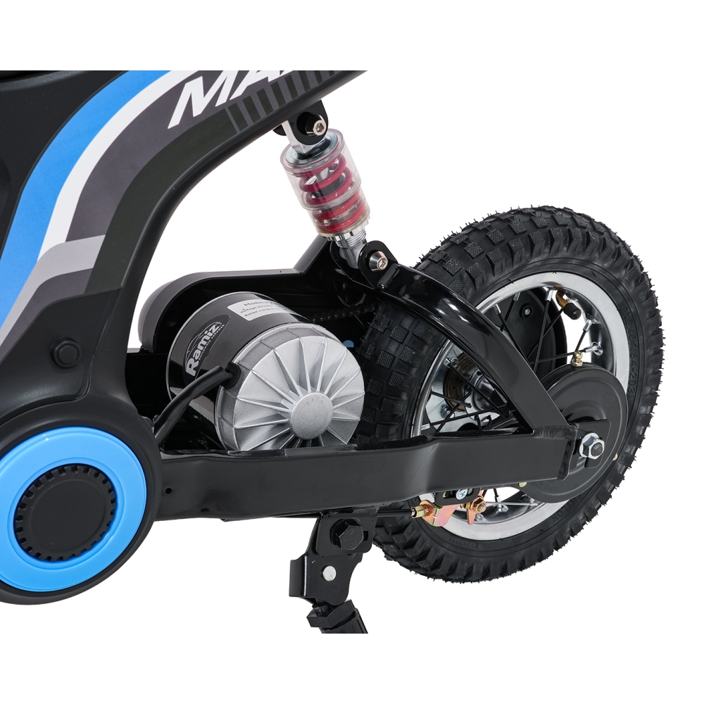 Elektrinis motociklas Motor RZ56 MAX, Blue-Elektromobiliai vaikams, Motociklai-e-vaikas