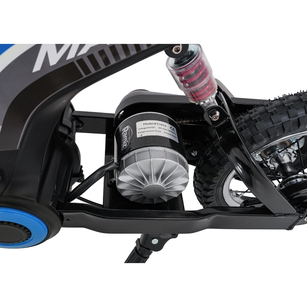 Elektrinis motociklas Motor RZ56 MAX, Blue-Elektromobiliai vaikams, Motociklai-e-vaikas