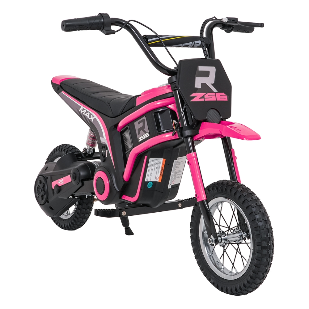 Elektrinis motociklas Motor RZ56 MAX, Pink-Elektromobiliai vaikams, Motociklai-e-vaikas