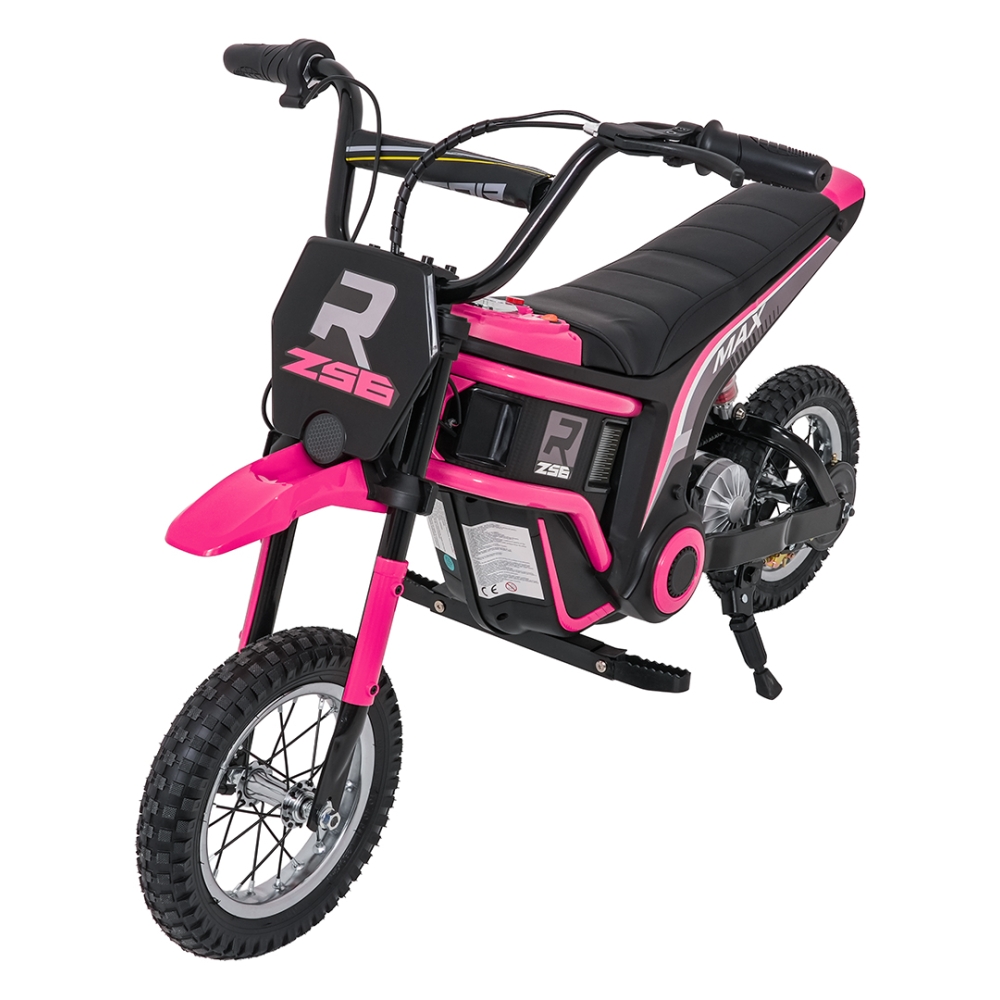 Elektrinis motociklas Motor RZ56 MAX, Pink-Elektromobiliai vaikams, Motociklai-e-vaikas
