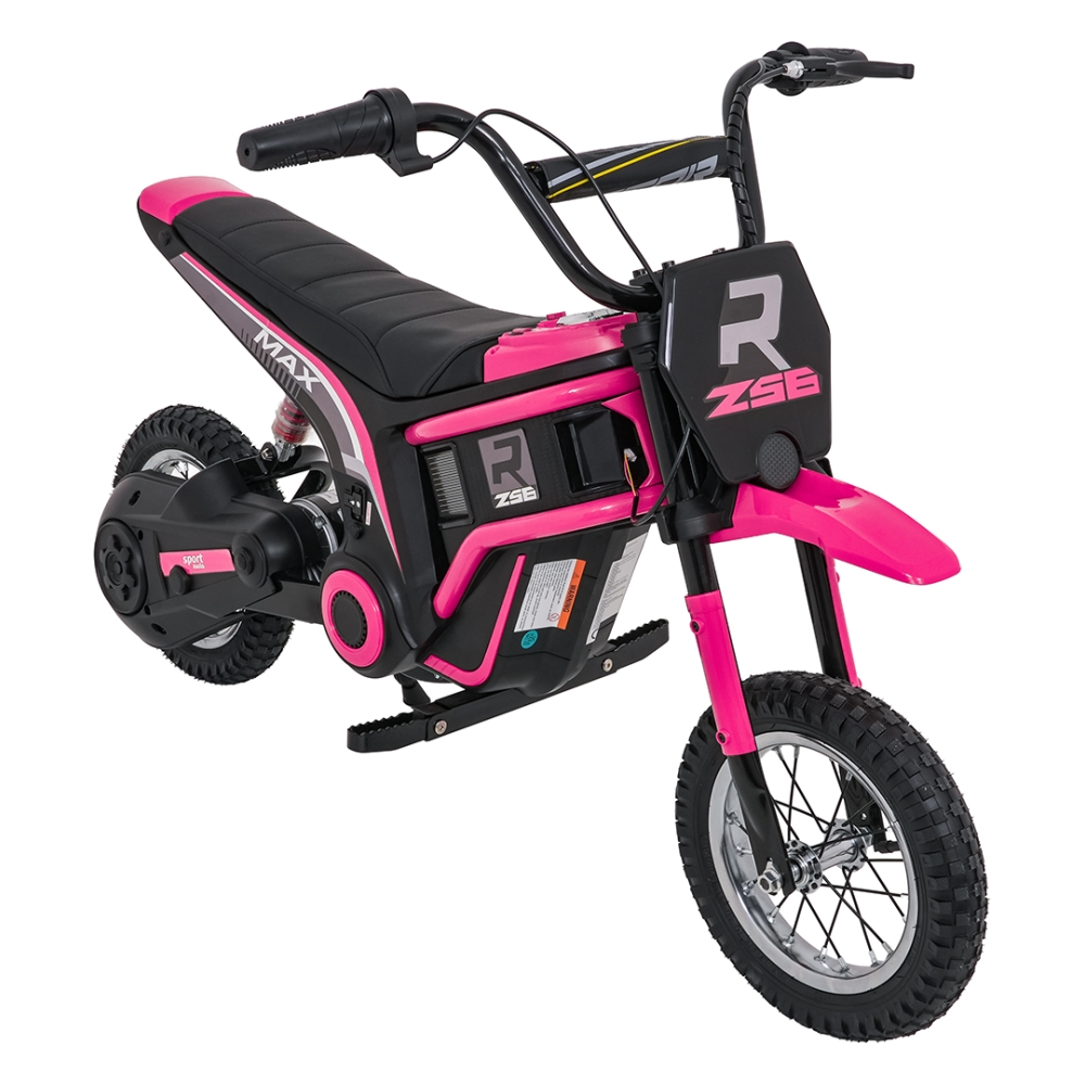 Elektrinis motociklas Motor RZ56 MAX, Pink-Elektromobiliai vaikams, Motociklai-e-vaikas