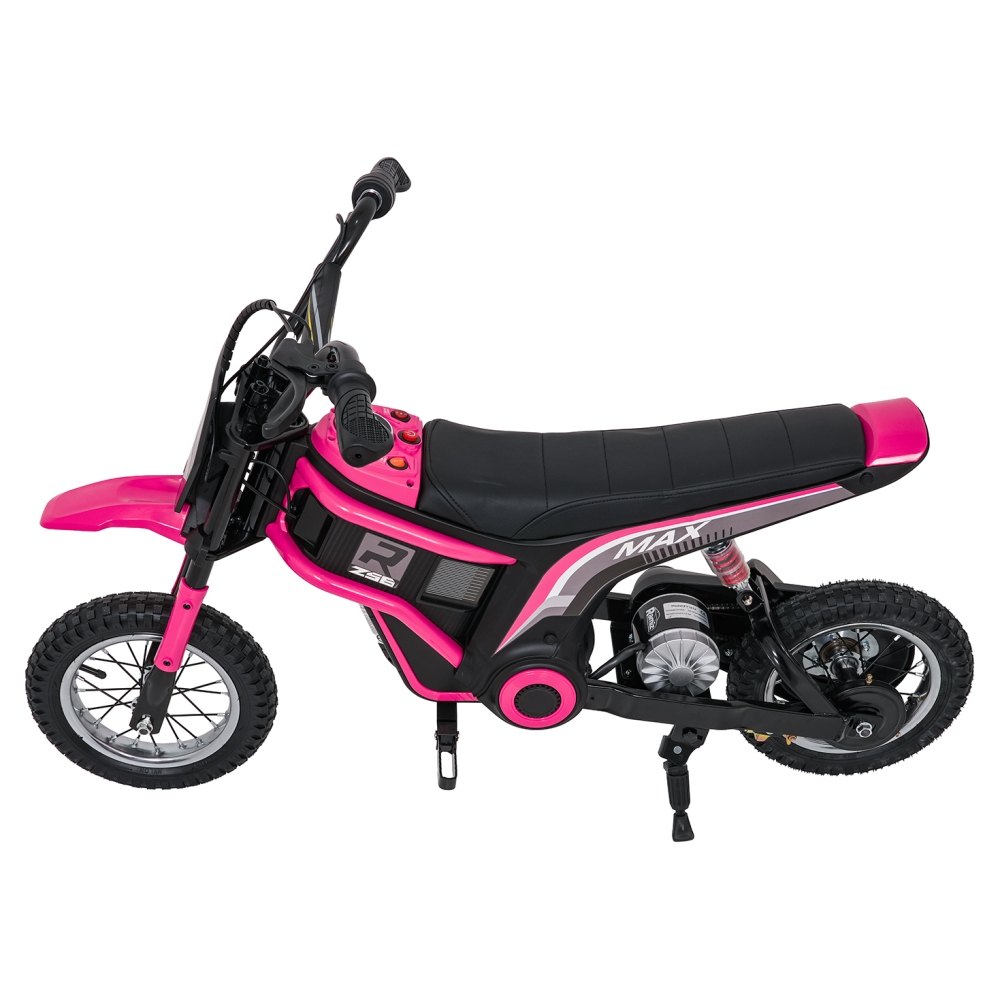 Elektrinis motociklas Motor RZ56 MAX, Pink-Elektromobiliai vaikams, Motociklai-e-vaikas