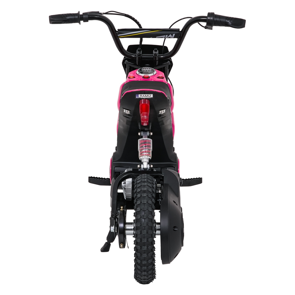 Elektrinis motociklas Motor RZ56 MAX, Pink-Elektromobiliai vaikams, Motociklai-e-vaikas