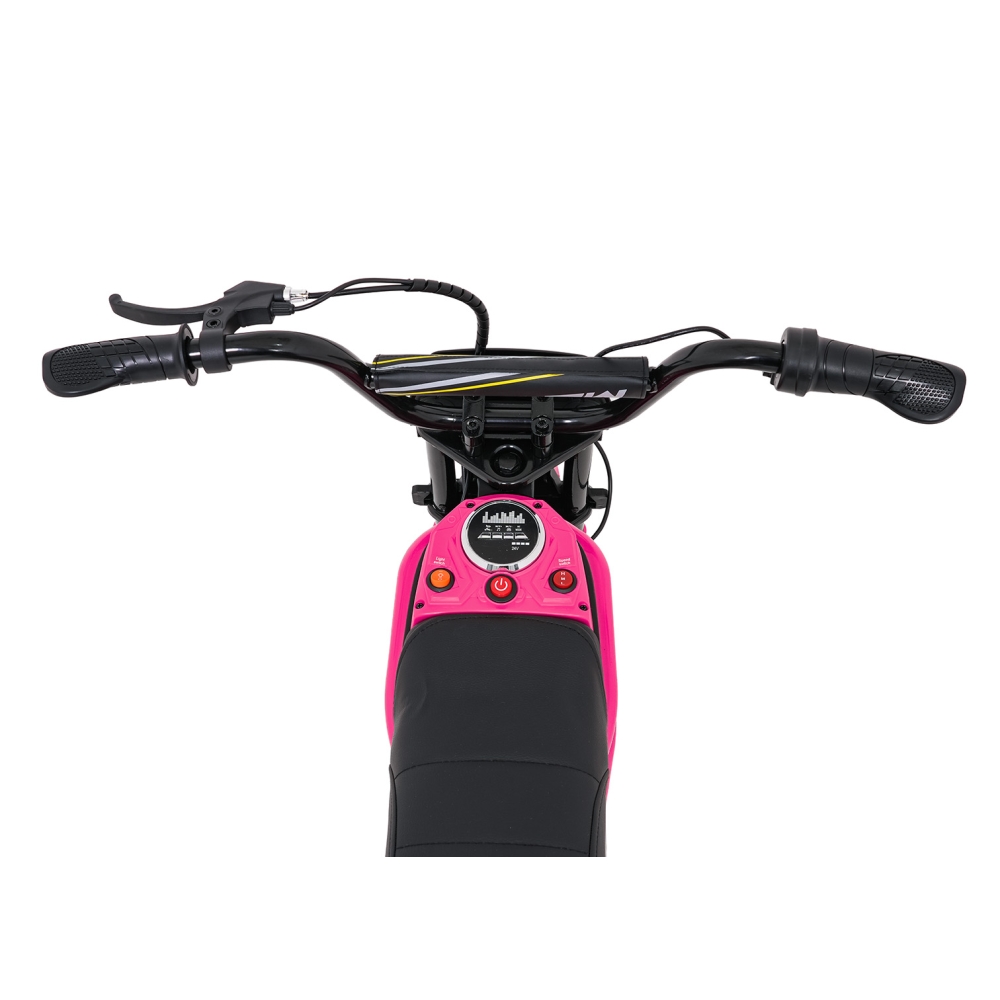Elektrinis motociklas Motor RZ56 MAX, Pink-Elektromobiliai vaikams, Motociklai-e-vaikas