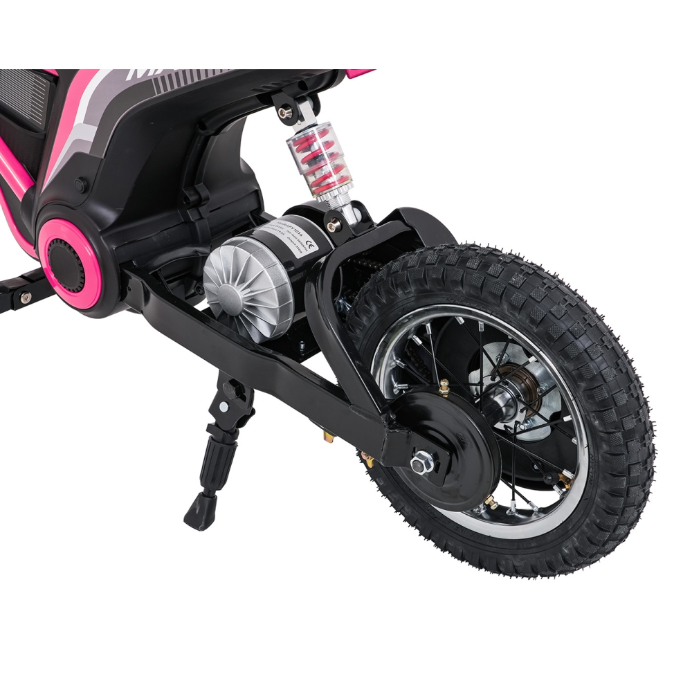 Elektrinis motociklas Motor RZ56 MAX, Pink-Elektromobiliai vaikams, Motociklai-e-vaikas