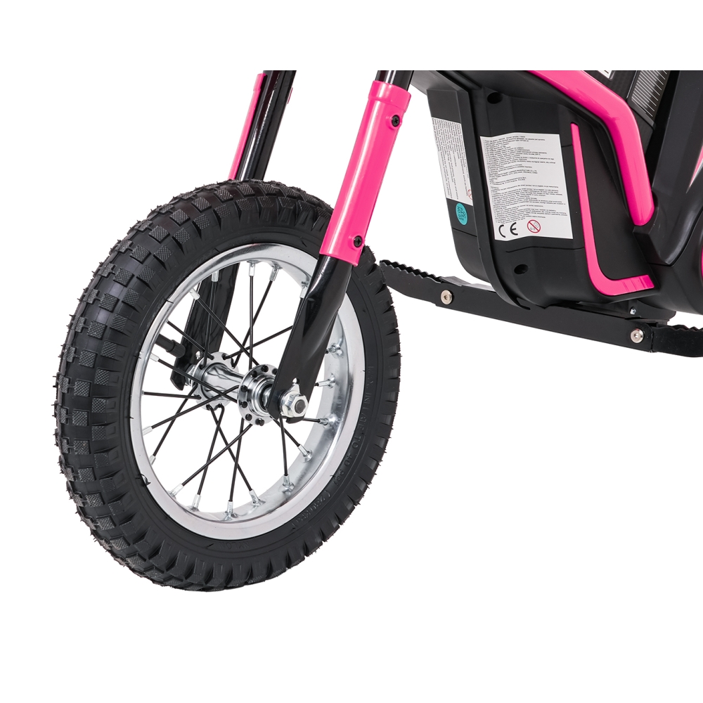 Elektrinis motociklas Motor RZ56 MAX, Pink-Elektromobiliai vaikams, Motociklai-e-vaikas