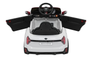 Pojazd Mini Cooper Biały