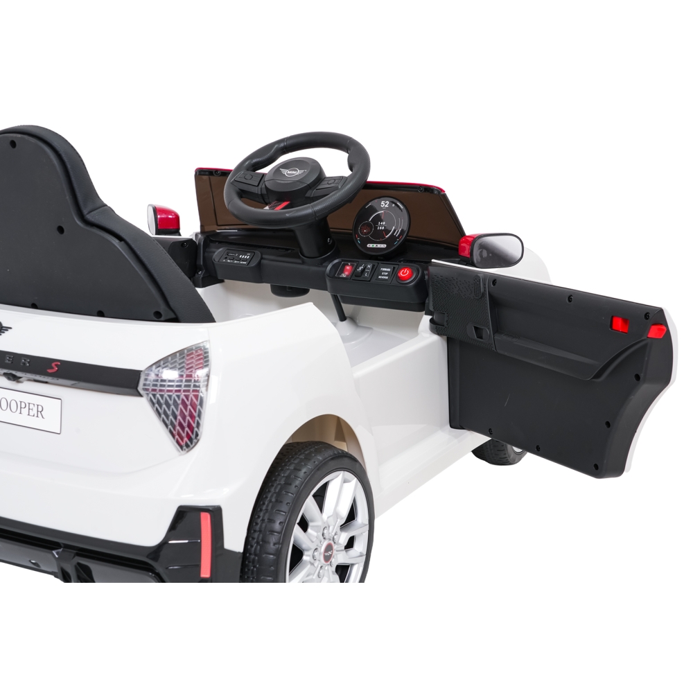 Elektromobilis Mini Cooper, Black-Elektromobiliai vaikams, Mašinos-e-vaikas