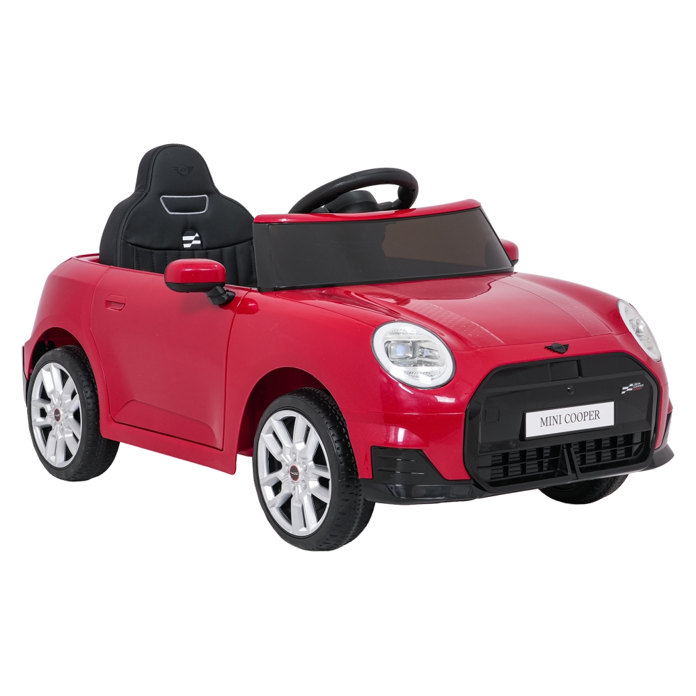 Elektromobilis Mini Cooper, Red-Elektromobiliai vaikams, Mašinos-e-vaikas