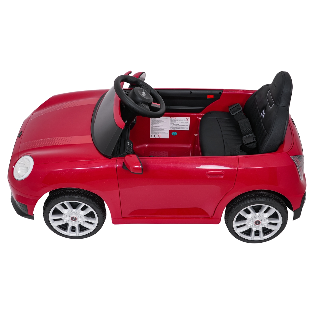 Elektromobilis Mini Cooper, Red-Elektromobiliai vaikams, Mašinos-e-vaikas