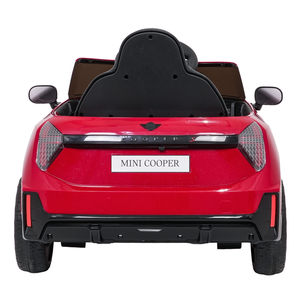 Elektromobilis Mini Cooper, Red-Elektromobiliai vaikams, Mašinos-e-vaikas